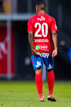 Helsingborgs Wanderson Do Carmo har ont