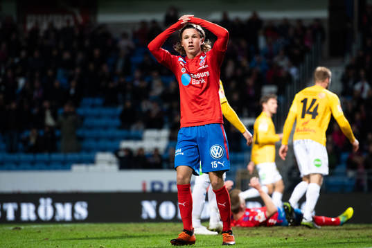Helsingborgs Max Svensson deppar