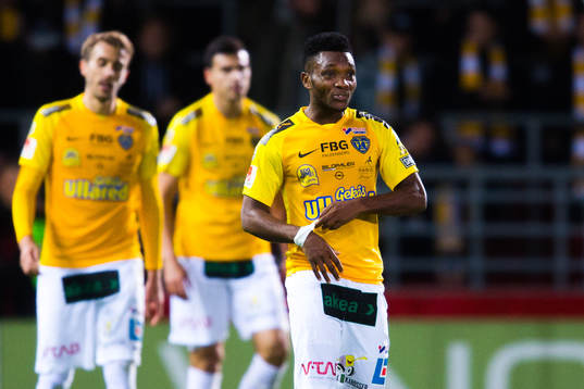 Falkenbergs Enock Kwakwa deppar