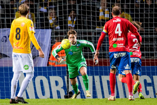 Helsingborgs målvakt Kalle Joelsson