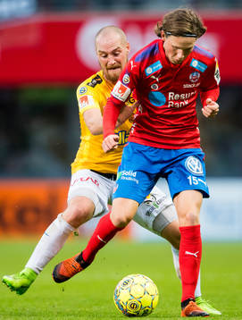 Helsingborgs Max Svensson och Falkenbergs Christoffer