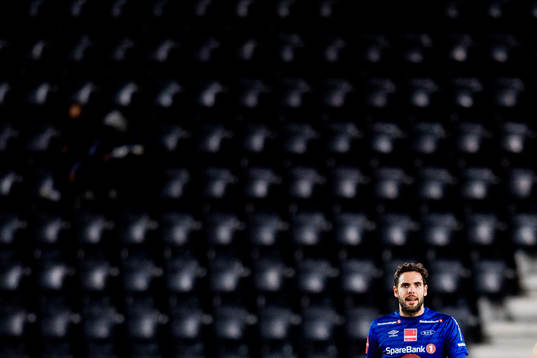 Eirik Valla Dønnem of Ranheim looks dejected