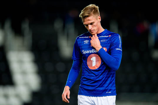Ivar Furu of Ranheim looks dejected
