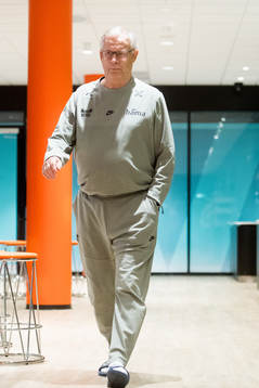 Lars Lagerbäck, head coach of Norway