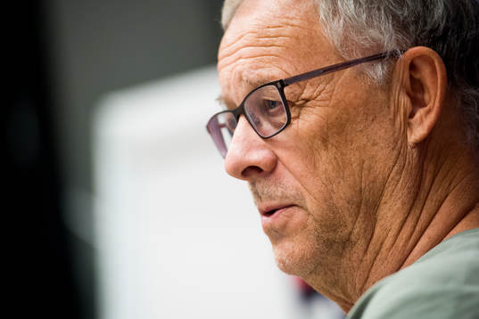 Lars Lagerbäck, head coach of Norway