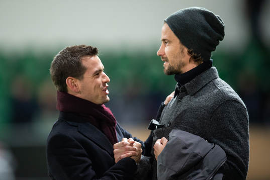 Sundsvalls assisterande tränare Ferran Sibila och Linus