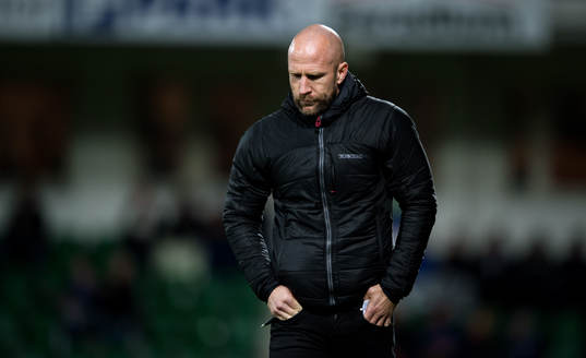 Kalmars tränare för dagen Henrik Rydström deppar
