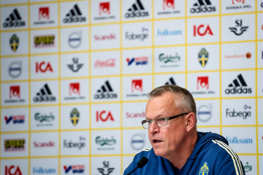 Sveriges förbundskapten Janne Andersson