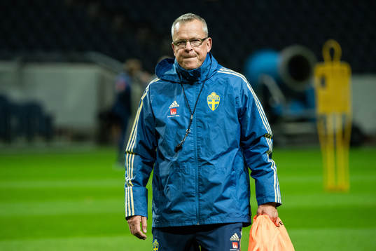 Sveriges tränare Janne Andersson
