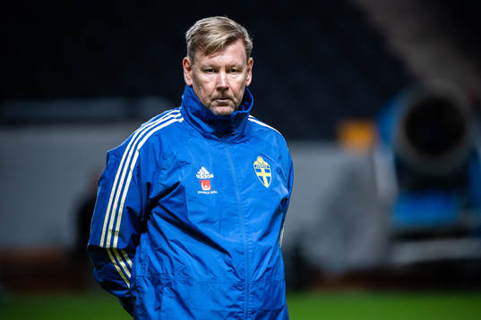 Sveriges assisterande tränare Peter Wettergren