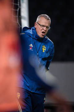 Sveriges förbundskapten Janne Andersson