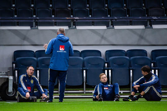 Andreas Granqvist, Sverige förbundskapten Janne Andersson,