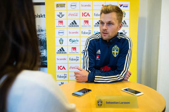 Sveriges Sebastian Larsson