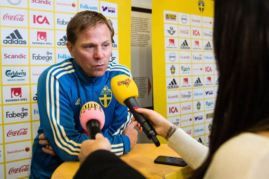 Sveriges scout Roger Sandberg
