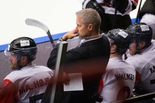 Head coach Jason Morgan of Aalborg