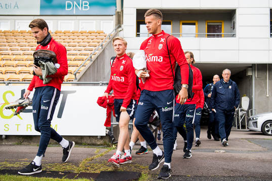 Håvard Nordtveit, Mats Møller Dæhli and goalkeeper