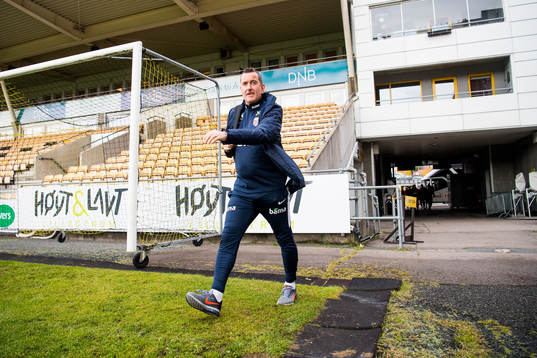 Per Joar Hansen, assistant coach of Norway, arrives