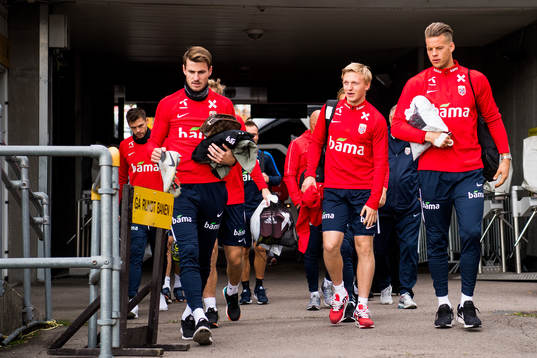 Håvard Nordtveit, Mats Møller Dæhli and goalkeeper