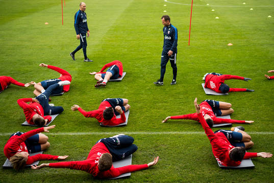 The players of Norway