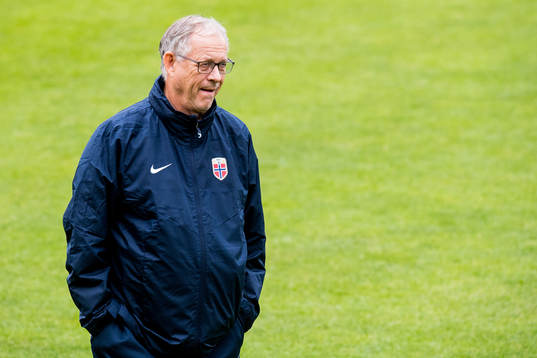 Lars Lagerbäck, head coach of Norway