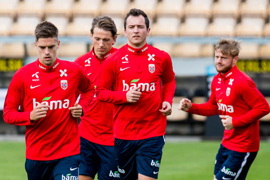 Markus Henriksen and Even Hovland of Norway