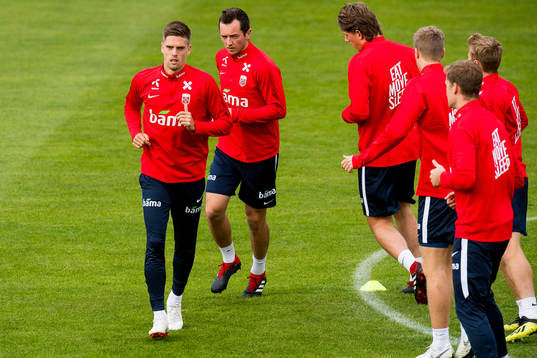 Markus Henriksen and Even Hovland of Norway