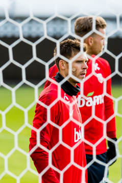 Goalkeeper Rune Almenning Jarstein and goalkeeper Ørjan