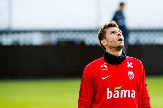 Goalkeeper Rune Almenning Jarstein of Norway