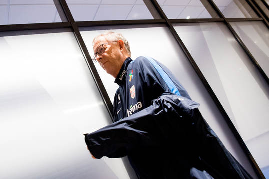 Lars Lagerbäck, head coach of Norway