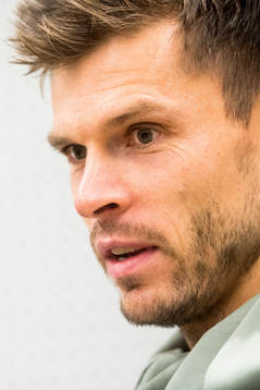 Goalkeeper Rune Almenning Jarstein of Norway
