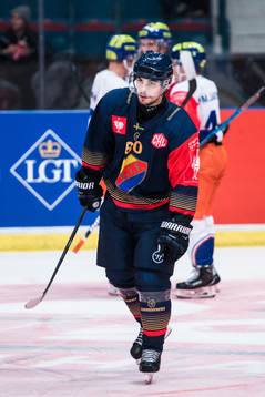 Gustav Possler of Djurgården looks dejected