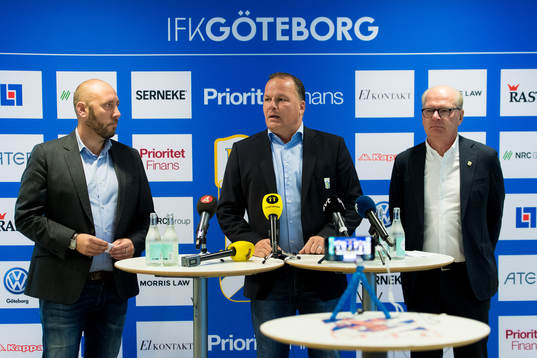 IFK Göteborgs klubbdirektör Max Markusson Mikael Vilka