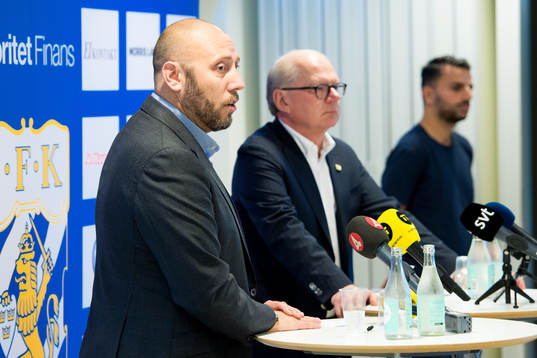 IFK Göteborgs klubbdirektör Max Markusson, ordförande