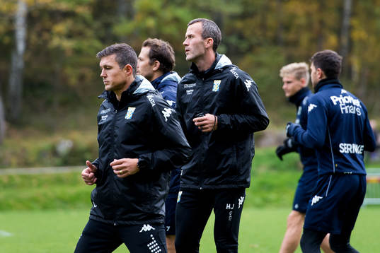 IFK Göteborgs assisterande tränare Hannes Stiller och