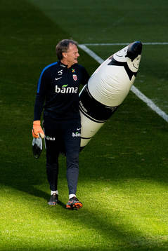 Frode Grodås, goalkeeper coach of Norway