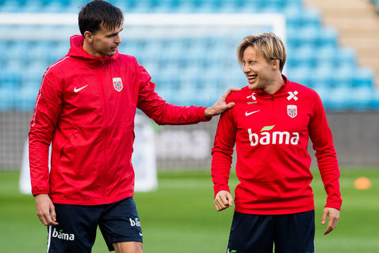 Ole Kristian Selnæs and Jonas Svensson of Norway