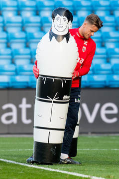 Goalkeeper Ørjan Håskjold Nyland of Norway