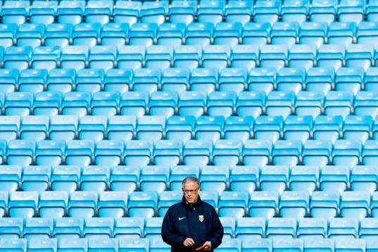 Lars Lagerbäck, head coach of Norway