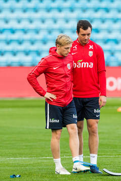 Mats Møller Dæhli and Even Hovland of Norway
