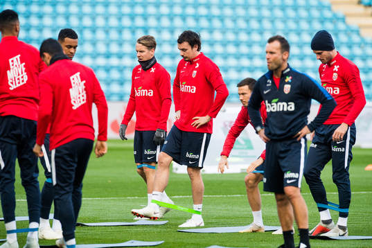 Stefan Johansen and Vegard Forren of Norway