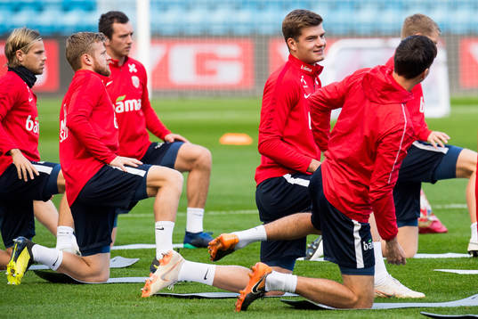 Alexander Sørloth of Norway