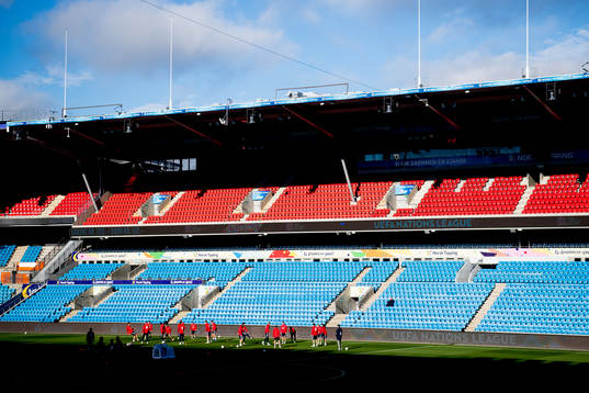 General view of Ullevaal Stadion