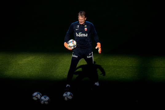 Frode Grodås, goalkeeper coach of Norway