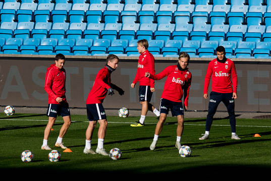 Stefan Johansen and Iver Fossum of Norway