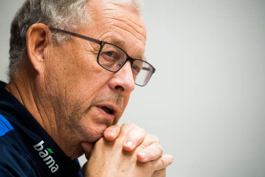 Lars Lagerbäck, head coach of Norway