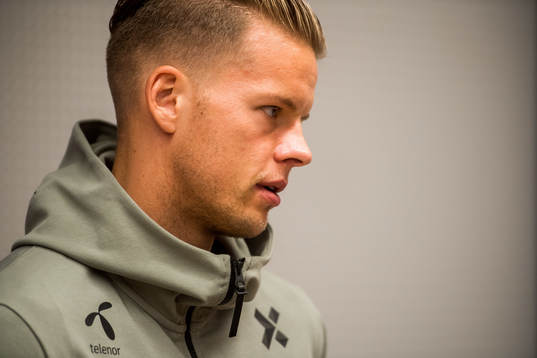 Goalkeeper Ørjan Håskjold Nyland of Norway