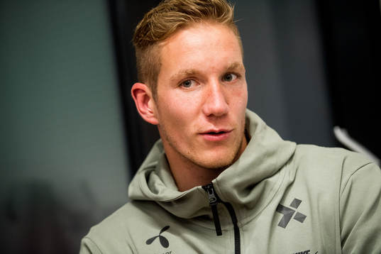 Goalkeeper Eirik Holmen Johansen of Norway