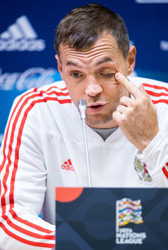 Artem Dzyuba of Russia