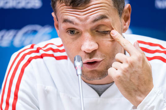 Artem Dzyuba of Russia