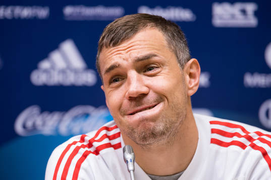 Artem Dzyuba of Russia